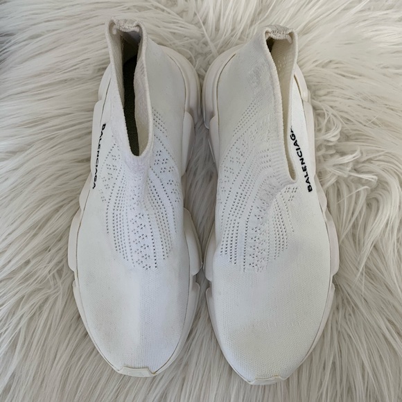 ⚜️SOLD⚜️ Balenciaga Crochet Speed Sneakers - Picture 3 of 6